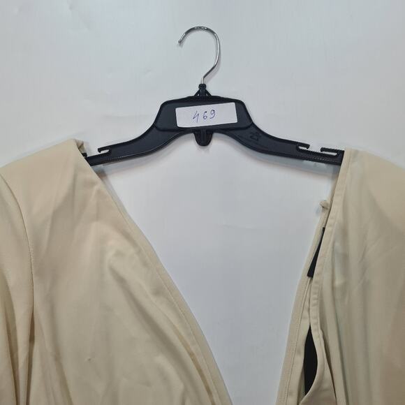 Michael Costello x REVOLVE Bowery Maxi Dress in Cream Small - Picture 12 of 14